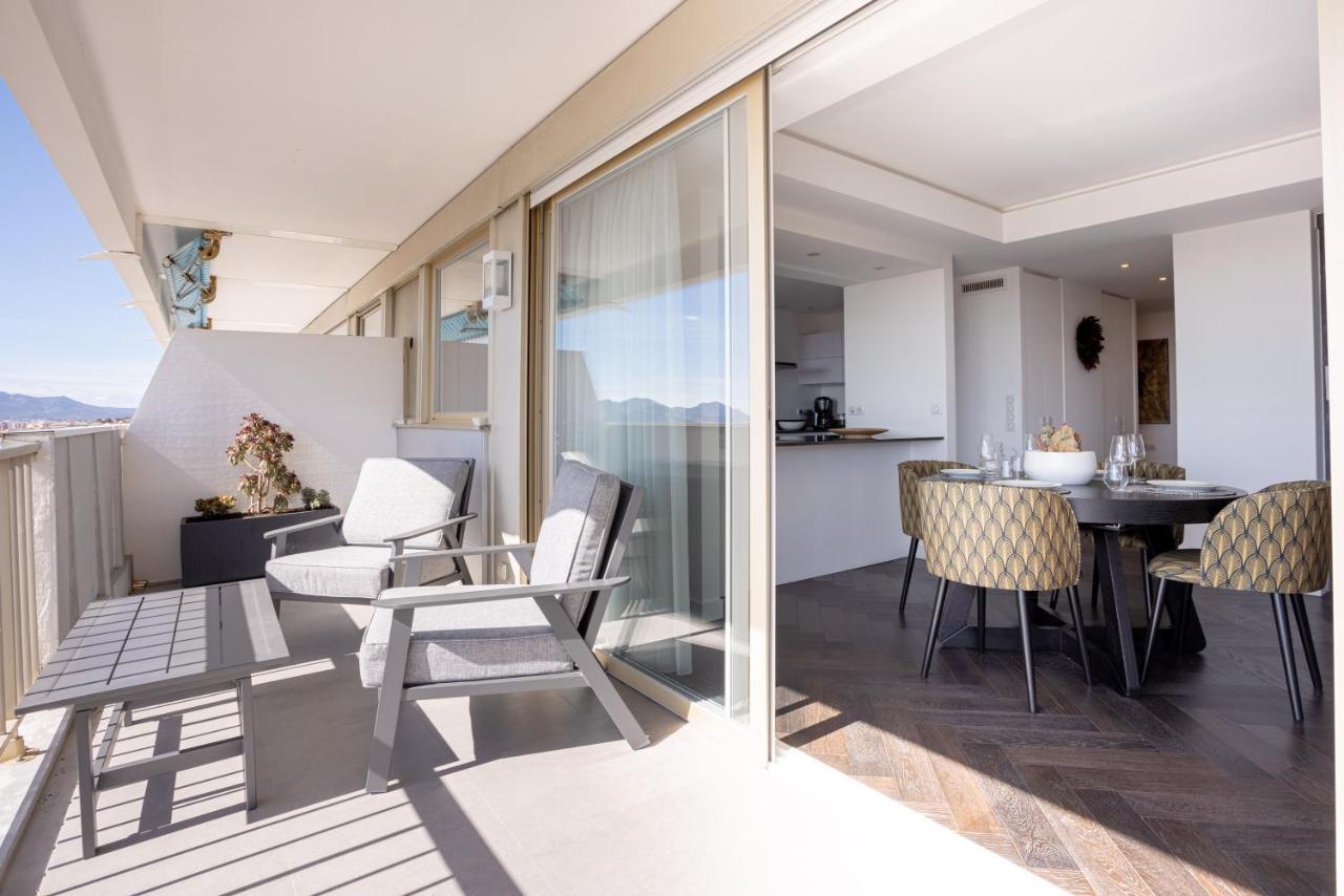 Cannes Panorama - Piscine, Vue Mer, Parking, Clim Exterior photo